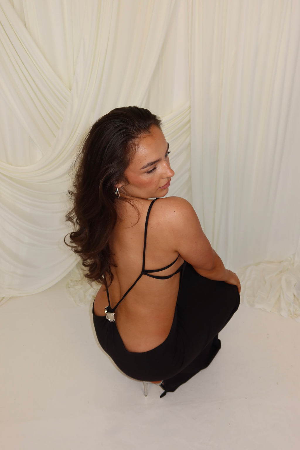 B The Label Black Birthday Maxi Dress
